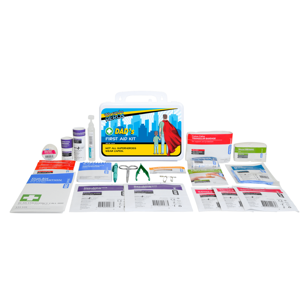 MUM’S 2 Series Plastic Waterproof First Aid Kit 21 x 7.5 x 13cm
