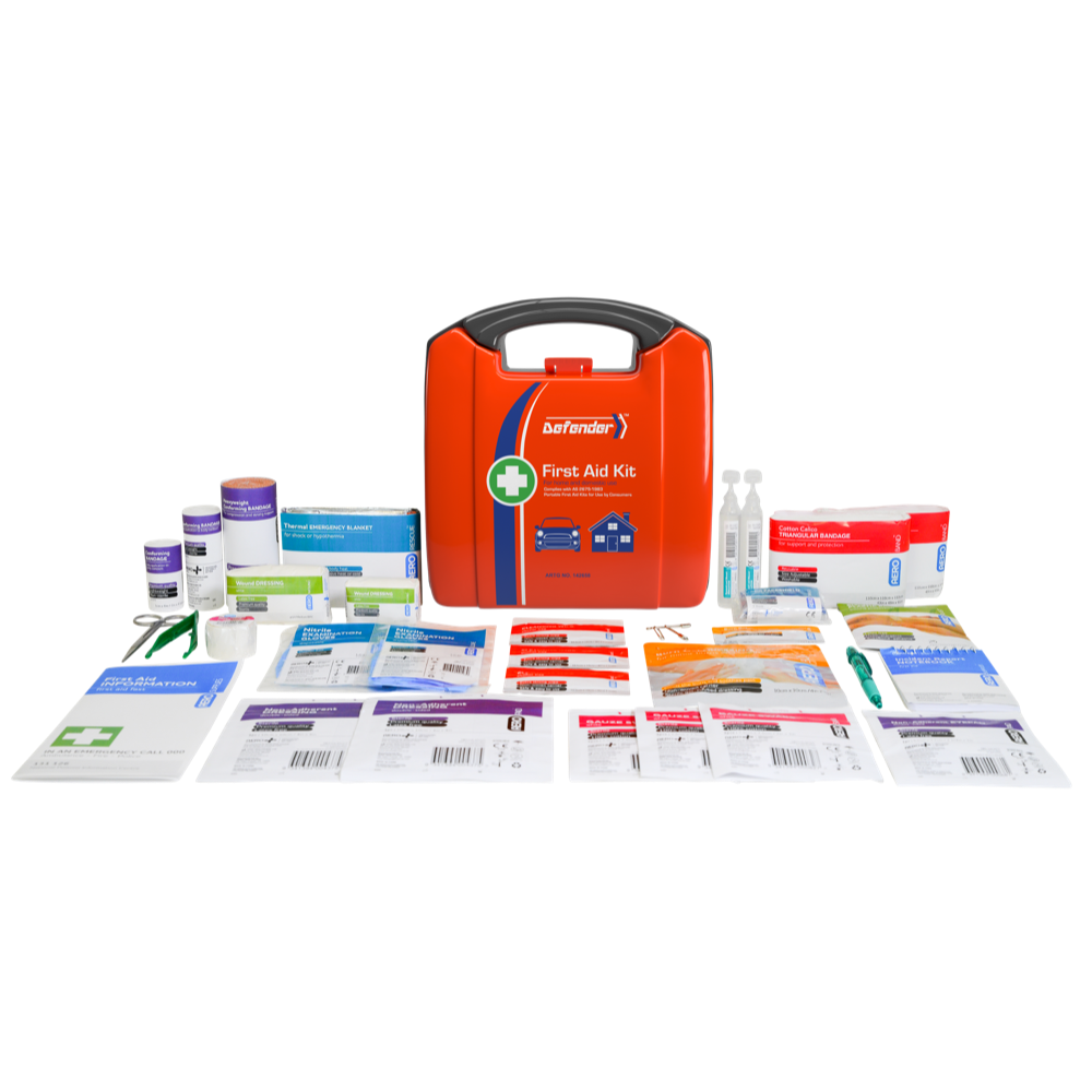DEFENDER 3 Series Plastic Neat First Aid Kit 23 x 9 x 25cm