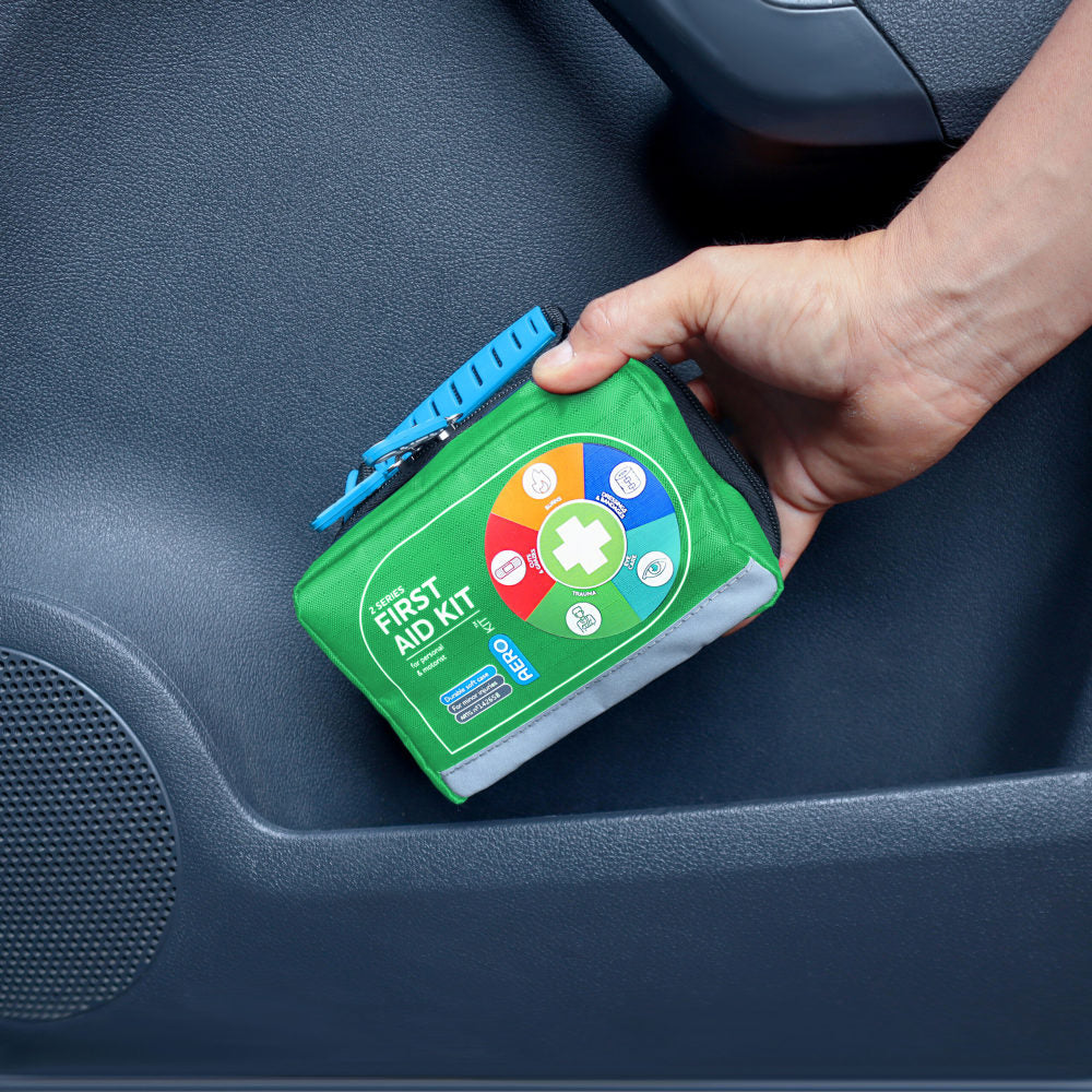 AEROKIT 2 Series First Aid Kit Softpack Green