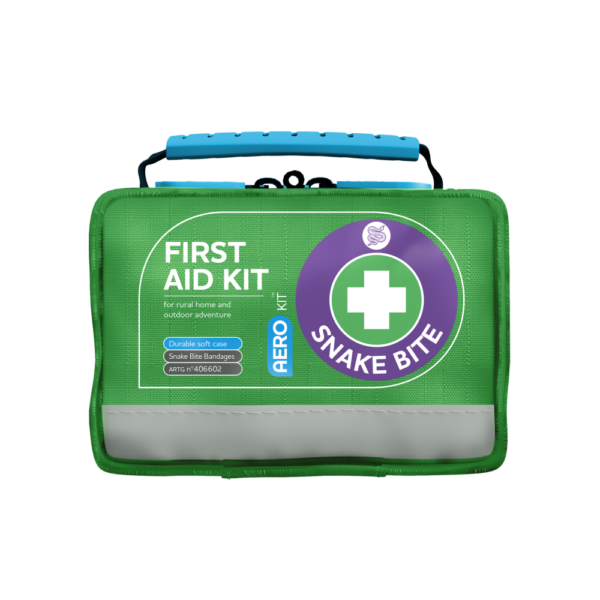 AEROKIT Snake Bite First Aid Kit Softpack Green