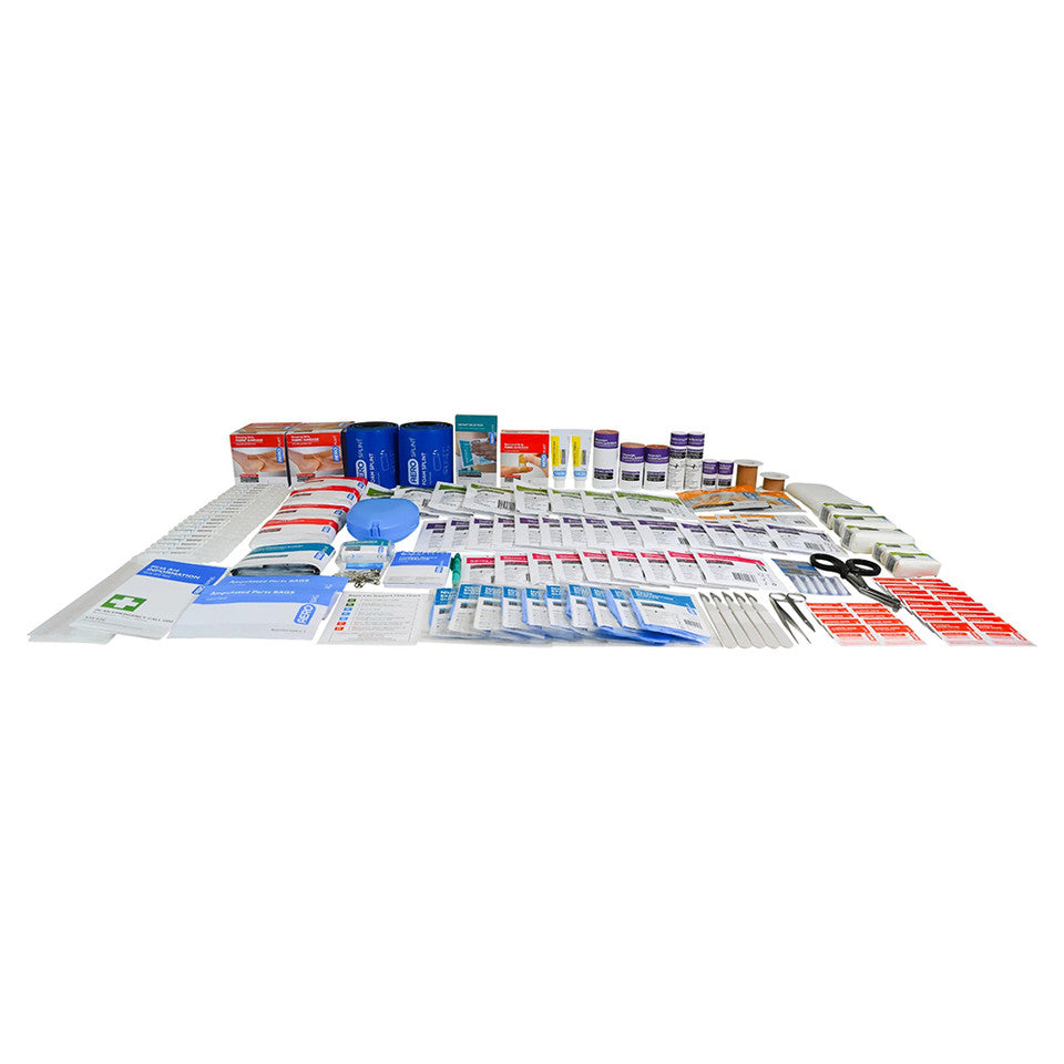 Large Red Softpack Trauma First Aid Kit 49 x 30 x 28.5cm